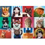 Puzzle Eurographics Lucia Heffernan's Fun Cats 1000 Pieces - Eurographics
