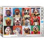 Puzzle Eurographics Dogs por Lucia Heffernan 1000 Pieces - Eurographics