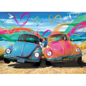 Puzzle Eurographics Beetle Love for P. Greenfield de 1000 Peças Eurographics - 1