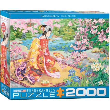 Puzzle Eurographics Haru não uta por Haruyo Morita de 2000 Peças - Eurographics