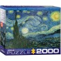 Puzzle Eurographics Van Gogh Noite Estrelada de 2000 Peças - Eurographics