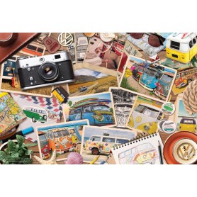 Puzzle Eurographics Van Volkswagen de 550 peças Eurographics - 1