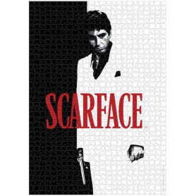 Puzzle Sdgames Poster Movie Scarface 1000 Peças SD Games - 1