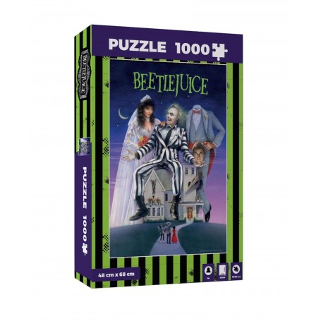 Puzzle 1000 Peças Sdgames Beetlejuice SD Games - 1