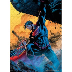 Puzzle Sdgames Superman Universe Tank 1000 Peças SD Games - 1