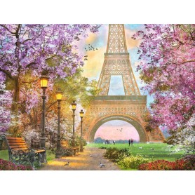 Puzzle Ravensburger Amor em Paris de 1500 Peças Ravensburger - 1