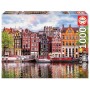 Puzzle Educa Dancing Houses, Amsterdam 1000 Pieces Puzzles Educa - 2