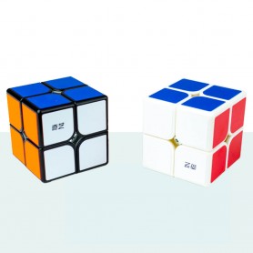 Cubo Mágico 2x2 Profissional Kids Original QiYi QiDi Preto