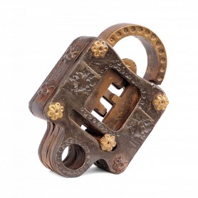 Cadeado vazio de metal Constantin - 1