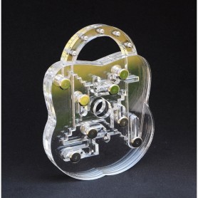 Fechadura secreta em Plexiglas Constantin - 1