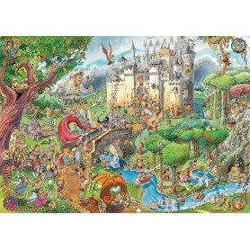 Puzzle Heye Contos de Fadas de 1500 Peças Heye - 1