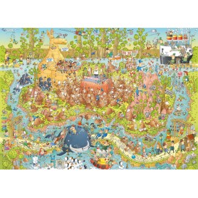 Puzzle Heye Habitat Australiano de 1000 Peças Heye - 1