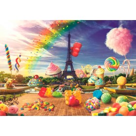 Puzzle Trefl 1000 Peças Paris Doce Puzzles Trefl - 1