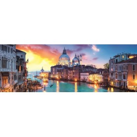 Puzzle Trefl Grande Canal Panorama, 1000 Peças Veneza Puzzles Trefl - 1
