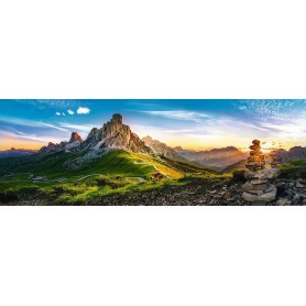 Puzzle Trefl Passo Panorama de Giau, Dolomitas de 1000 Peças Puzzles Trefl - 1