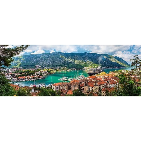 Puzzle Trefl Panorama Kotor, Montenegro 500 Peças