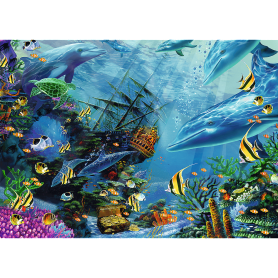 Puzzle Trefl tesouro oculto de 500 peças Puzzles Trefl - 1