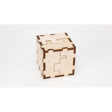 cubo 3D Eco Wood Art Eco Wood Art - 1