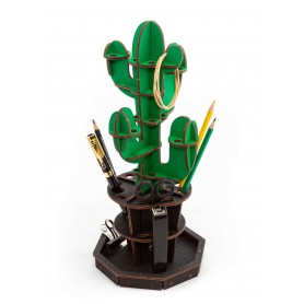 Eco Wood Art Cactus Green Eco Wood Art - 1