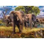 Puzzle Ravensburger família elefante 500 peças Ravensburger - 2