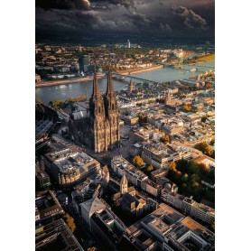 catedral de Colônia de Puzzle Ravensburger 1000 peças Ravensburger - 1