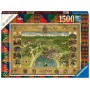Puzzle Ravensburger mapa de Hogwarts de 1500 peças Ravensburger - 2