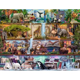 Puzzle Ravensburger Animais Silvestres de 2000 Peças Ravensburger - 1