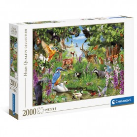Puzzle 1000 peças CASCATA NA FLORESTA Educa -  - A loja de puzzles  online
