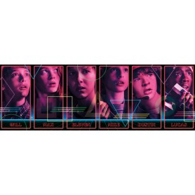 Puzzle Clementoni Stranger Things Panorama 1000 Peças Clementoni - 1