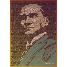 Art Puzzle Ataturk et Conferência de 1000 Peças Art Puzzle - 1