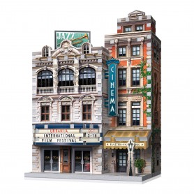 Puzzle Coleção 3D Wrebbit 3d Urbania Cinema de 300 Peças Wrebbit 3D - 1