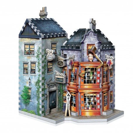 Puzzle 3D Wrebbit 3d Harry Potter Sortilegios Weasley 285 Peças Wrebbit 3D - 1