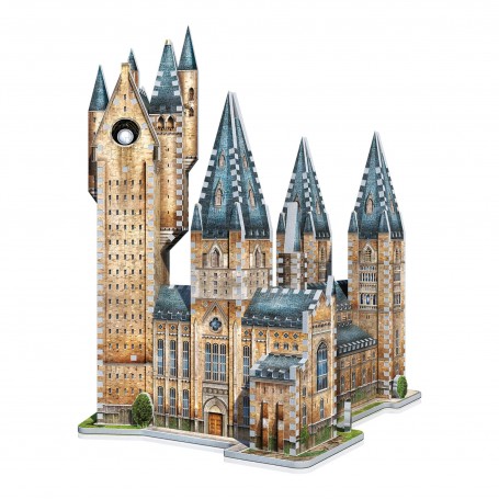 Puzzle 3D Wrebbit 3d Harry Potter A Torre de Astronomia de 875 Peças Wrebbit 3D - 1