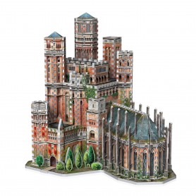 Puzzle 3D Wrebbit 3d Game of Thrones a Fortaleza Vermelha de 910 Peças Wrebbit 3D - 1
