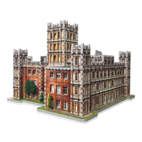Puzzle 3D Wrebbit 3d Downton Abbey 890 Peças Wrebbit 3D - 1