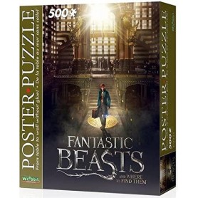 Puzzle Wrebbit 3d Animais Fantásticos Macusa de 500 peças Wrebbit 3D - 1