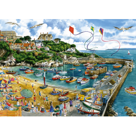 Puzzle Falcon Porto de Newquay de 1000 peças Falcon - 1