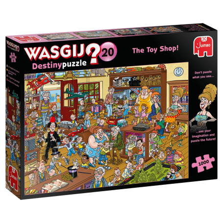 Puzzle Jumbo Wasgij Destiny The 1000-Piece Toy Shop Jumbo - 1