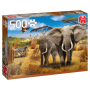 Puzzle Jumbo animais de savana africana de 500 peças Jumbo - 2