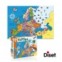 Puzzle Diset Países da Europa 125 Peças Diset - 2