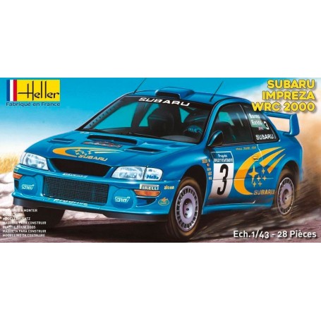 Subaru Impreza Wrc'00 - kit de modelismo carros - Heller Heller - 1