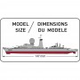 A fragata de mísseis suestrei - kit de modelismo navios - Heller Heller - 2