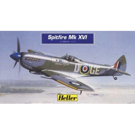 Spitfire Mk 16E - kit de modelismo aviões - Heller Heller - 1