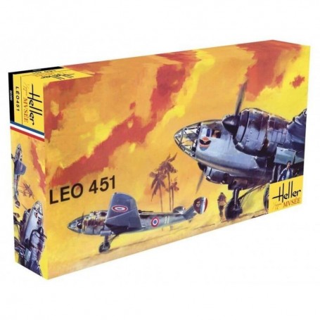 Leão 451 - Kit De Modelismo Aviões - Heller Heller - 1