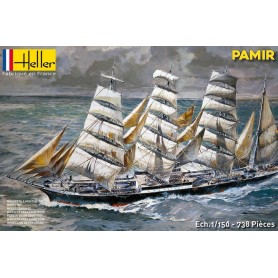 Pamir - Kit De Modelismo Navios - Heller Heller - 1
