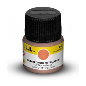 Tinta acrílica de cobre amarelo 012 Heller - 1