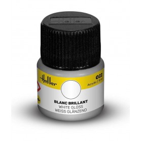 Tinta acrílica Brilho Branco 022 Heller - 1