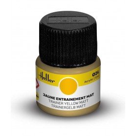 Treinador de tinta acrílica Amarelo Matte 024 Heller - 1