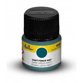 Tinta acrílica Verde Escuro Fosca 030 Heller - 1
