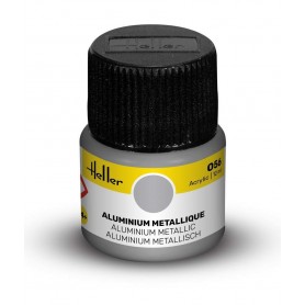 Tinta acrílica alumínio metálico 056 Heller - 1